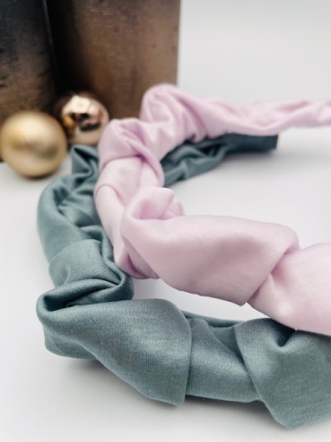 scrunchie haarreifen baumwolle glänzend silvester weihnachten meergrün